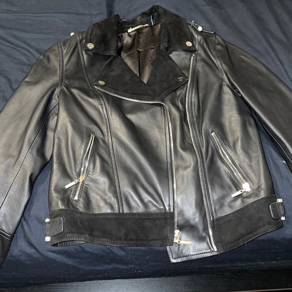 Guess Marciano REAL Leather Jacket